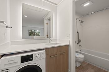 Compact utility bathroom